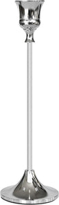 Candlestick Holders Silver, 1 Pack Taper Candle Holder for Candlesticks, Candle Sticks Holder Decor for Home Decor