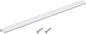 uxcell Cabinet Finger Edge Pull, 1pcs 500mm / 19.69" Aluminum Alloy Back Mount Hidden Cabinet Pulls Concealed Handle for Home Kitchen Drawer Cabinet, Silver