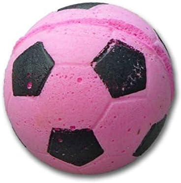Cat Toy, Foam Sponge Soccer Ball (12 Pack), Interactive Pet Kitten Cat Exercise Toy Balls, Soft, Bouncy, Noise Free, Indoor, Pink, Yellow, Blue, Green-Mewly Pet