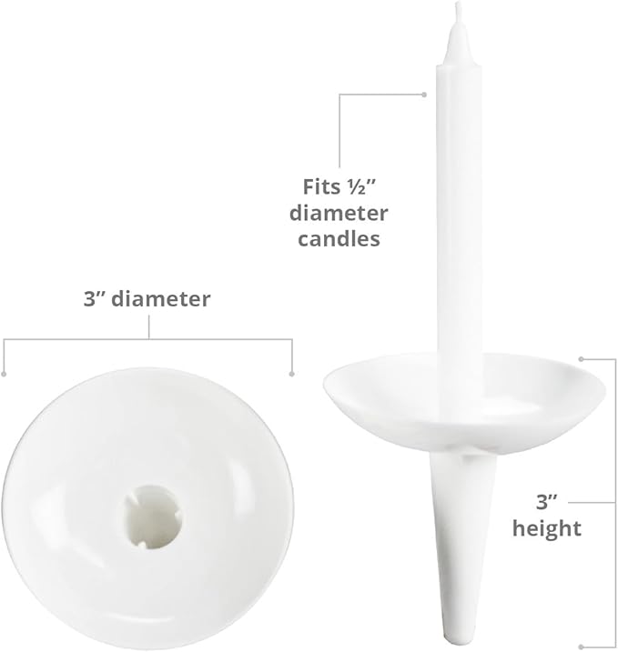 Concordia Supply Candlelight Service Reusable Plastic Candle Holders for Candlesticks - 250 Pcs. Candle Protector for Church Vigils, Memorial Candles, Congregational Candles, & Christmas Eve Candles