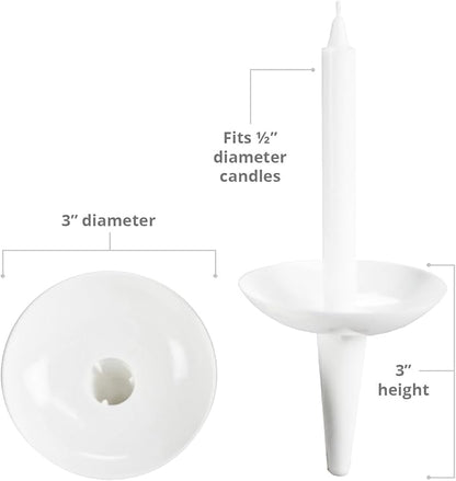 Concordia Supply Candlelight Service Reusable Plastic Candle Holders for Candlesticks - 250 Pcs. Candle Protector for Church Vigils, Memorial Candles, Congregational Candles, & Christmas Eve Candles