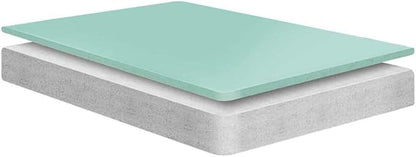 Modway Emma 6" Twin Mattress Foam Set of 2, White