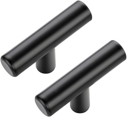 JOY DECOR 55 Pack Cabinet Knobs, Black Cabinet Handles, 2in Kitchen Cabinet Knobs, Single Hole Drawer Knobs for Dresser Drawers