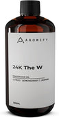 24K The W Diffuser Oil, 16.9 FL Oz 500 mL, Luxury Hotel Scent for Home, Bathroom, Spa & Office, Natural Essential Oil, Citrus & Lemongrass.