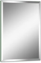 18"x24" Frameless Rectangle Wall Mirror with 1 inch Beveled Edge for Bathroom Vanity