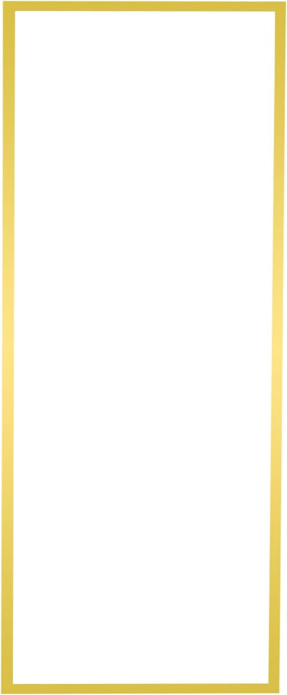 DUMOS Wall-Mounted Full Length Mirror 21"x 65" for Bedroom, Full Body Floor Mirror with Stand, Hanging or Leaning for Wall, Gold