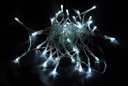 Karlling Battery Operated White 40 LED Fairy Light String Wedding Party Xmas Christmas Decorations(White)