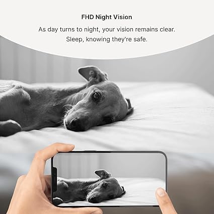 Waggle Dog Temperature Monitor & Pet Camera Bundle for RVs - Portable WiFi Cam (128GB) with Motion Alert & Remote Access | Watch Pets While Travelling-Mewly Pet
