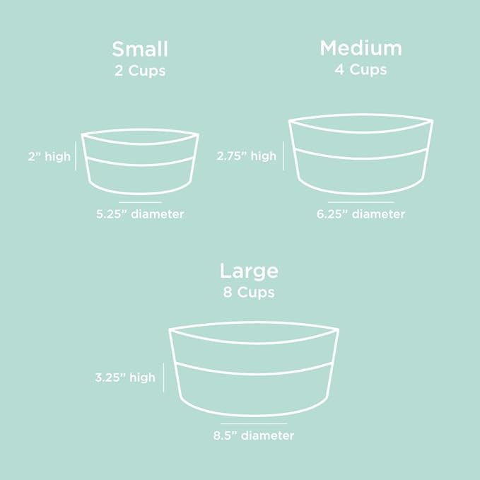 Waggo Dipper Ceramic Dog Bowl Heavyweight Durable Dog Food and Water Dish (Large, Teracotta)-Mewly Pet