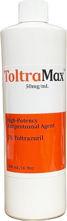 Toltrazuril 5.0% for Horses, Dogs, Cats, 500mL/16.9 Ounce, for Non-Food Chain Animals, Peanut Butter-Mewly Pet