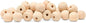 Wood Knobs, 3/4 Inch Round Natural Wood Drawer Pulls, Pack of 50 Unfinished Wooden Drawer Knobs, Ball Shaped Wooden Cabinet Knob, Nursery Dresser Knob, Wood Door Knob and Crafts