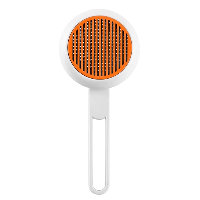 Cat Brush with Release Button, Pet Grooming Brushes for Shedding, Suitable for Long and Short Haired Cats and Dogs, Easy to Remove Removes Loose Undercoat-Mewly Pet