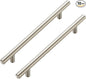 JOY DECOR 10 Pack Cabinet Handles, Brushed Nickel Cabinet Pulls, 6-1/4 in Hole Center Kitchen Cabinet Handles, Stainless Steel T Bar Handles for Dresser Drawers