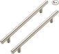 JOY DECOR 5 Pack Cabinet Handles, Brushed Nickel Cabinet Pulls, 6-1/4 in Hole Center Kitchen Cabinet Handles, Stainless Steel T Bar Handles for Dresser Drawers