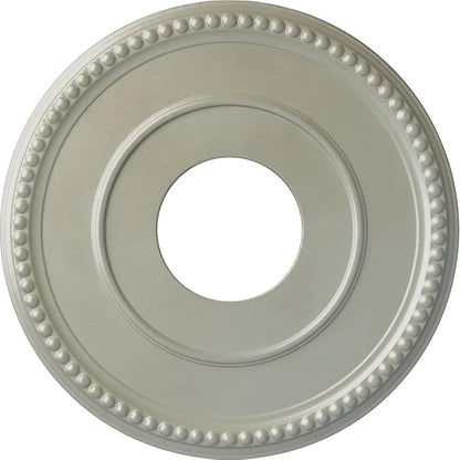 Ekena Millwork CM12BRFCS 12-1/2" x 3-7/8" x 3/4" Bradford Ceiling Medallion, Flash Copper