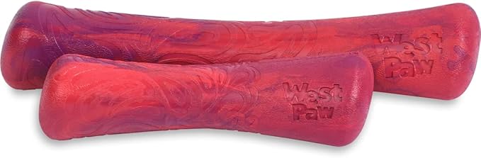 WEST PAW Seaflex Drifty Dog Toy – Machine Washable Dog Toys for Moderate Chewers – Eco-Friendly Zogoflex Toys for Dogs – Perfect for Gnawing, Fetch, Catch, Pet Training – 5.75" Small, Hibiscus-Mewly Pet