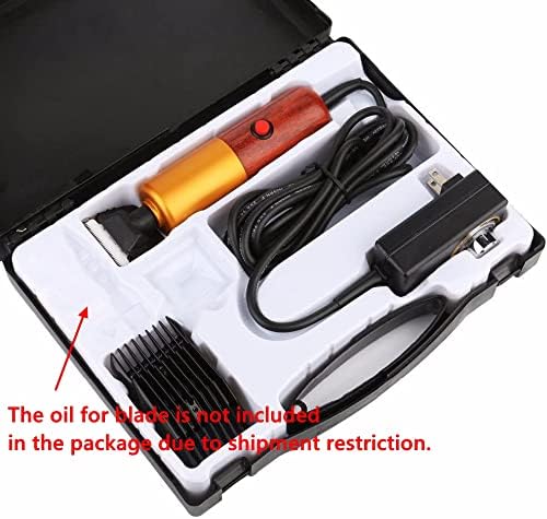 Dream Reach Pet Grooming Clippers, Low Noise Dog Clipper, Electric Cat Hair Shaver Kit, Pet Hair Trimmers for Small Medium Large Dogs Cats with 2 Comb Attachments (A-200W)-Mewly Pet