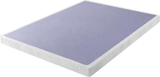 ZINUS Edgar 4 Inch Wood Box Spring, Mattress Foundation, Sturdy Wood Structure, Low Profile, Easy Assembly, King