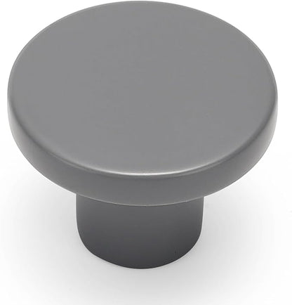 Ravinte 20 Pack Cabinet Knobs Grey Kitchen Cabinet Knobs Round Dresser Drawer Pulls Closet Door Pulls 1-1/5 Inch