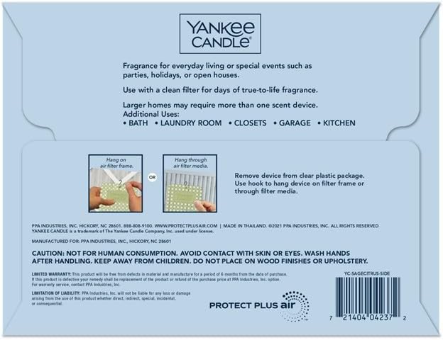 Yankee Candle Pink Sands Whole Home Air Freshener (Pack of 4)