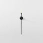 Aspar Wall Sconce, Modern Candle Holder with Elegant Hook Design, Versatile Decorative Lighting for Indoor Wall Decor and Ambiance Setting, Black (Candle Not Included)