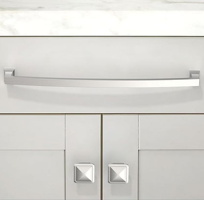 10 Pack Brushed Satin Nickel Cabinet Pulls 10 Inch(254mm) Kitchen Cabinet Handles Solid Zinc Alloy Cabinet Hardware Drawer Pulls