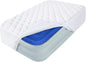 Twin Air Mattress Pad Sheets Cover, Air Mattress Topper Protector Plush Quilted, Soft Breathable and Noiseless Down Alternative Mattress Pad with Deep Pocket Fits Up to 16 inch Mattress