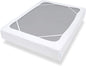 Box Spring Cover California King Size with Smooth and Elastic Woven Material, Alternates for Bed Skirt, Wrinkle & Fading Resistant, Washable, Dustproof, White