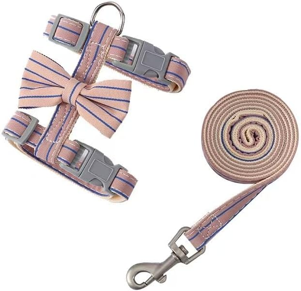 Butterfly Bow Tie Cat Harness and Leash Set - Adjustable, Escape-Proof, Breathable Kitten Vest with Cute Design for Small Cats & Indoor/Outdoor Safety-Mewly Pet