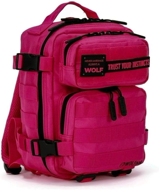 WOLFpak 9L Backpack Mini – Voodoo Pink-Mewly Pet