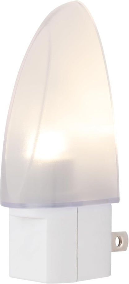Lights by Night LED Night Light, Plug-in, Dusk to Dawn Sensor, Warm White, UL-Certified, Energy Efficient, Ideal Nightlight for Bedroom, Bathroom, Nursery, Hallway, Kitchen, 11376