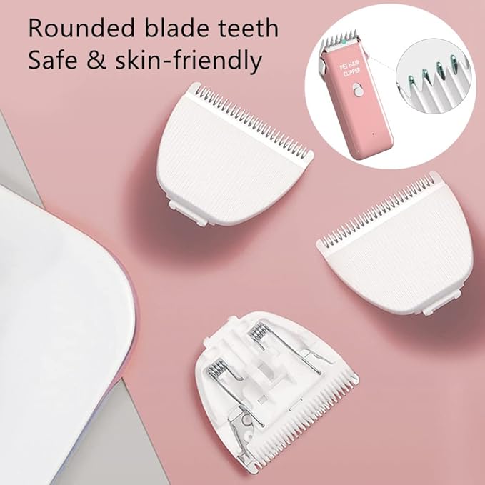Replacement for Pet Clippers,3 Packs Replacement Blades for Waterproof Cordless Grooming Kits,3 PCs of Replacement Blades for Dog Shavers TB006-Mewly Pet