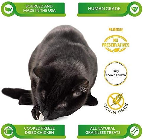 LIFE ESSENTIALS BY CAT-MAN-DOO Freeze Dried Chicken Little's for Dogs & Cats -5 oz (1)-Mewly Pet