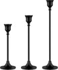 Candlestick Holders,Taper Candle Holder for Candlesticks Black Candelabra Candle Holder Vintage Candle Stick Candle Holders for Fireplace Party Dining Home