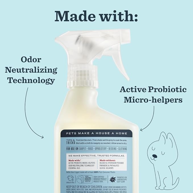 Mrs. MEYER'S CLEAN DAY Pet Multi-Surface Cleaner, Coconut Leaf Scent, 16oz-Mewly Pet