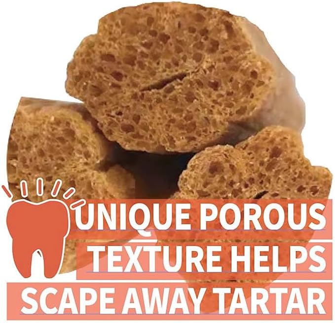 Chicken Dog Chew Chips, Puffed Human Grade Chicken Dog Treat, Rawhide Alternative, Easy to Digest 12pcs/Pack-Mewly Pet