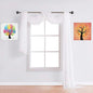 Warm Home Designs 45 Feet Long White Sheer Window Scarf. These XXL Length Valance Scarves 54 X 540 Inches in Size. Great as Bed Canopy or Wedding Arch Draping Fabric. AM White 540"