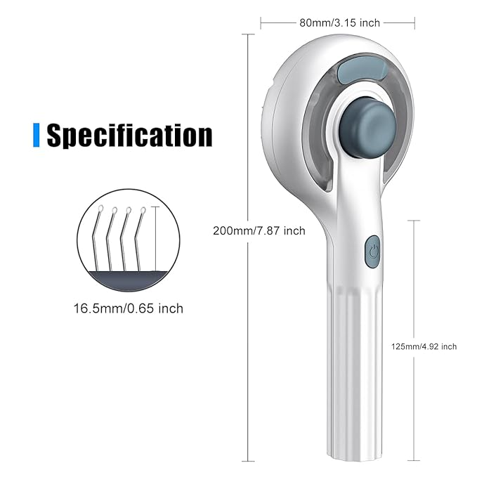 Cat Steam Brush for Indoor Cats – 3-in-1 Grooming Tool with Water Spray, Self-Cleaning Hair Comb for Long & Short Haired Cats and Dogs-Mewly Pet