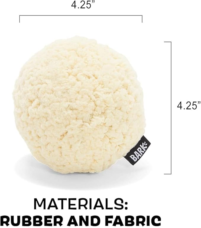 Barkbox Potato 2-in-1 Dog Toy - Tough Plush Squeaky Chew Toy for Large Dogs | Large-Mewly Pet