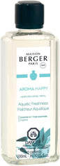 Aquatic Freshness - Lampe Berger Fragrance Refill for Home Fragrance Oil Diffuser - 16.9 Fluid Ounces - 500 milliliters