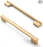 Asidrama 10 Pack 7 Inch(177mm) Brushed Gold Cabinet pulls Kitchen Cabinet Handles, Cabinet Pulls Gold Kitchen Cabinet Hardware for Cupboard Drawer Pulls
