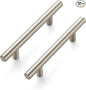 Ravinte 12 Pack 6 inch Cabinet Pulls Brushed Nickel Stainless Steel Kitchen Cupboard Handles Cabinet Handles, 3.5 inch Hole Center