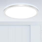 20Inch Big Dimmable Flush Mount LED Ceiling Light Fixture, 3000K-4500K-6000K 3 Color Selectable Ceiling Lamp 45Watt 4500LM Low Profile Ceiling Light for Kitchen Bedroom Hallway Porch