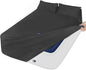 Moonsea Full Sheet Set for Extra Deep Pocket Air Mattress - Full Size Sheet Sets - Sheets with Pocket on Side - Easily Fits Extra Deep 16 in to 24 in Pillow Top Air Mattress (Black)