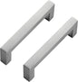Ravinte 15 Pack Brushed Nickel Kitchen Cabinet Handles 4 Inch Cabinet Pulls Square Kitchen Hardware for Cabinet Drawer Pulls Drawer Handles Come with Screwdriver