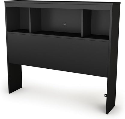 South Shore headboard, Twin, Pure Black
