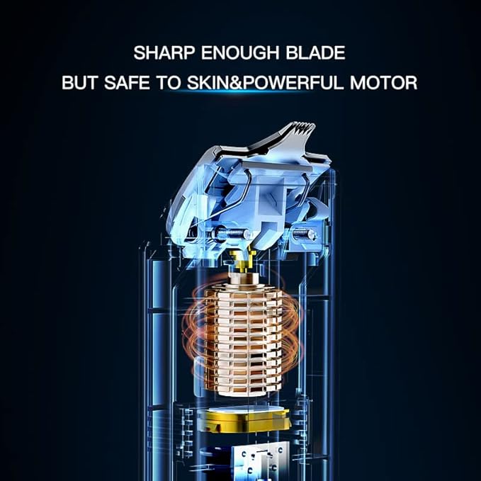 Feet Hair Trimmer, Dog Clippers,Quiet Washable USB Rechargeable Cordless Dog Grooming Kit,Electric Pets Hair Trimmers Shaver Shears for Dogs and Cats Black-Mewly Pet