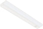 GETINLIGHT Dimmable Hardwired Only 3 Color Under Cabinet LED Lights, 24-inch, Soft White(3000K), Bright White(4000K), Daylight White(5000K), Matte White Finished, ETL Listed, IN-0201-13-WH-345K