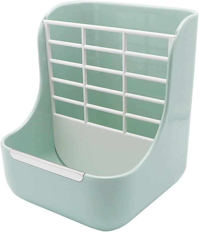 Litewoo Rabbit Hay Feeder Food Bowl Feeding Rack for Small Animal Guinea Pig Chinchilla Bunny Cage Accessories-Mewly Pet