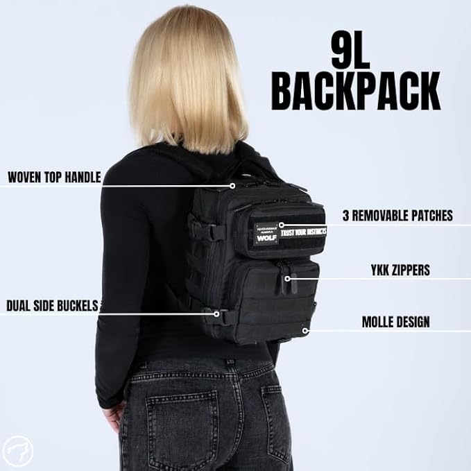 WOLFpak 9L Backpack Mini – Voodoo Pink-Mewly Pet